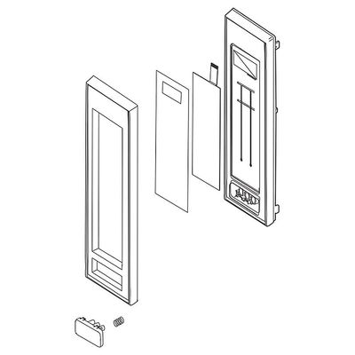5304503438 Microwave Control Panel Assembly Genuine Original Equipment Manufacturer (OEM) Part