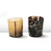 Handicrafts Home Handmade Horn Shot Glasses Set of 2, 3 oz Natural Viking Drinking Whiskey Shots for Cocktails & Parties- Medieval Decor Gift Set for Men & Groomsmen, Unique Bar Shot view 1