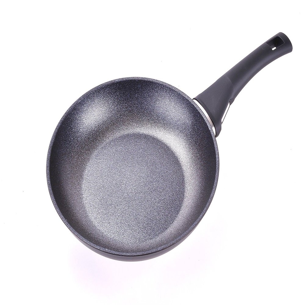 Berndes Balance Induction Enduro Bratpfanne 24 cm frying pan, 30cm, Black