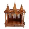 Aarsun Wooden Temple Folding Home Mandir Open Floor Standing DIY view 1