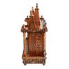 Aarsun Wooden Temple Folding Home Mandir Open Floor Standing DIY view 2