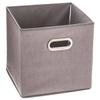 5 five simply smart Storage Box 31 x 31 cm (Light Grey China), Polypropylene, U view 1