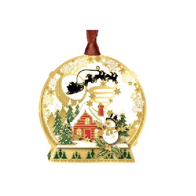 Beacon Design by ChemArt Christmas Snow Globe