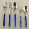 Arvindgroup Flatware Set, Blue view 1