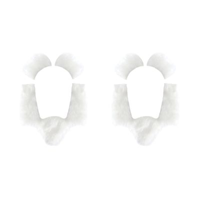 Beistle uncle sam kit, One Size, White