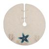 C&F Home Coral Reef Indigo Tree Skirt Treeskirt Indigo view 1