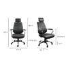 Moe's Home Collection Executive Office Chair view 2