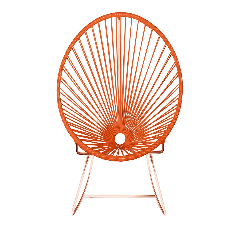 Innit Designs 04-04-10 Innit Rocker, Orange On Copper