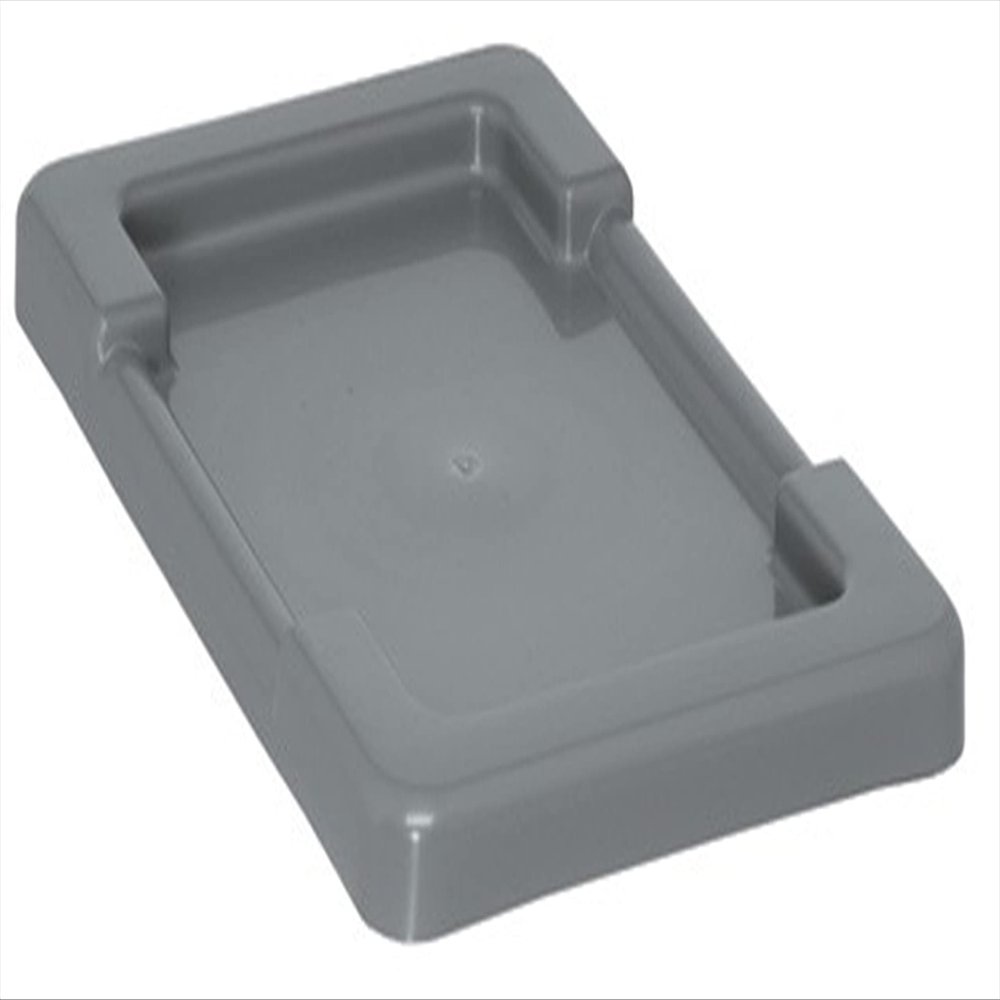 43cm - 0.6cm Cross Stack Tote Lid, Grey, LID1711GY