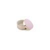 Addison Ross 3" Pink & Gold Trinket Box - Plated view 1