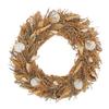Gallerie II Sanibel Island Tropical Coastal Wreath Large Gold view 1