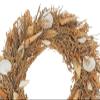 Gallerie II Sanibel Island Tropical Coastal Wreath Large Gold view 3