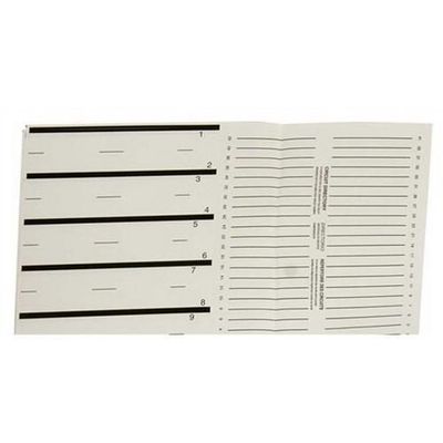 Eaton BRMS Circuit Marking Strip for BR Model/Series Loadcenters