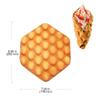 ALDKitchen Bubble Waffle Maker | Replaceable 180 Degree Rotating Egg Waffle Maker Mold | Nonstick Coating view 3