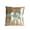 Alex Emotions Gold & Mint Wedding Ring Bearer Pillow and Flower Girl Basket Set  Satin & Ribbons  Pairs Well with Most Dresses & Themes  Splendour Every Wedding Deserves view 2