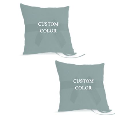 Alex Emotions Custom Color Wedding Ring Bearer Pillow and Flower Girl Basket Set  Satin &Ribbons  Pairs Well with Most Dresses & Themes  Splendour Every Wedding Deserves