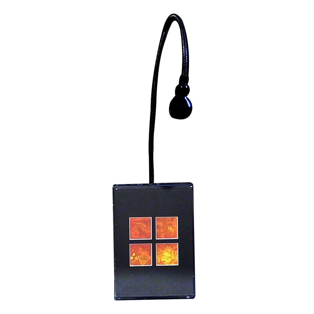 3D Nature 2 (Rare) 4-up 2-Channel Hologram Picture (LIGHTED DESK STAND), Collectible Polaroid Photopolymer Film