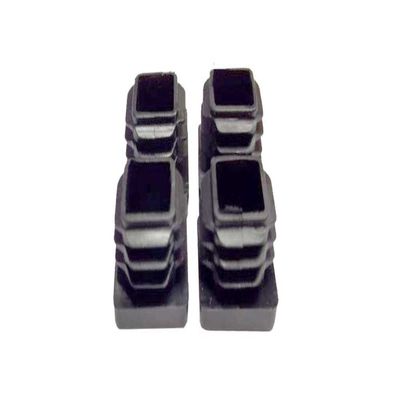 File Bar Factory Plastic Insert Chair Glides for Square tubing (Straight)