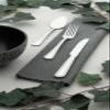 Grunwerg Classic Bead Table Forks, 18/0 Stainless Steel, Mirror Finish - Everyday Parish Cutlery (Pack of 12) view 3