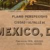 Antiguos Maps - Map Plano perspectivo de la Ciudad y del Valle de Mexico Mexico City Circa 1906 - Measures 24 in x 48 in (610 mm x 1219 mm) view 2