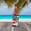 Caroline's Treasures BB9669MUK American Akita Patriotic Decorative Can Hugger Multicolor, Slim Can view 2