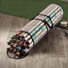 ZOBER Round Christmas Gift Wrapping Paper Organizer Storage - 40 Inch Gift Wrap Storage Containers - Wrapping Paper Holder, Clear PVC Waterproof, Fits 25 Standard Rolls - Black view 2
