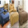 Bedding Empire Luxurious Plain 3 Piece Solid Duvet Cover Set 100% Egyptian Cotton 500 Thread Count Queen Size, Light Gray Color view 2