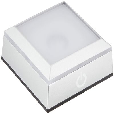Tanaka Industries FC-580 Orange Deco Light Stand, S, White, W 2.7 x D 2.7 x H 1.2 inches (6.8 x 6.8 x 3.0 cm), Rainbow Coaster