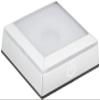 Tanaka Industries FC-580 Orange Deco Light Stand, S, White, W 2.7 x D 2.7 x H 1.2 inches (6.8 x 6.8 x 3.0 cm), Rainbow Coaster view 1