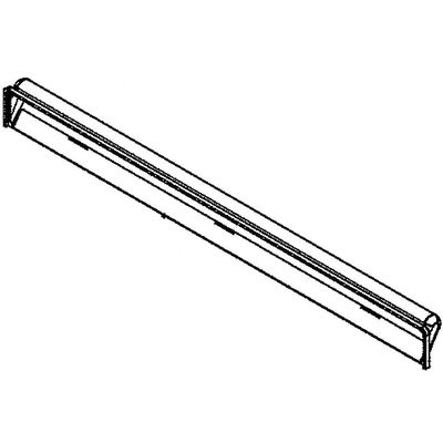 5304511565 Range Storage Drawer Handle (Gray) Genuine Original Equipment Manufacturer (OEM) Part