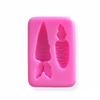 Bakell 2.5 x 1.5 Carrots Easter Peter Garden Rabbit Silicone Mold - Baking, Caking and Craft Tools from Bakell view 1