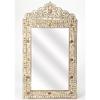 Butler Specialty Decorative Mirror in Brown and White Bone Inlay view 1