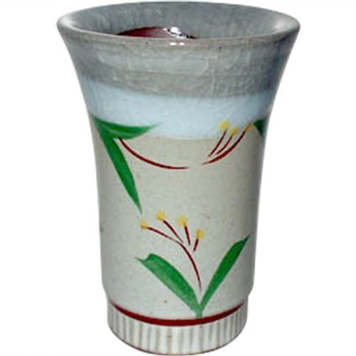 1802-115373 Tableware, Set of 3, Free Cup: Nishikusa Flowers, Keypofree Cup/Arita Ware