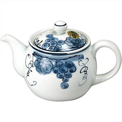 1802-675792 Tableware, Teapot Pot, Arita Ware Grape, Magic Tea Infuser Pot