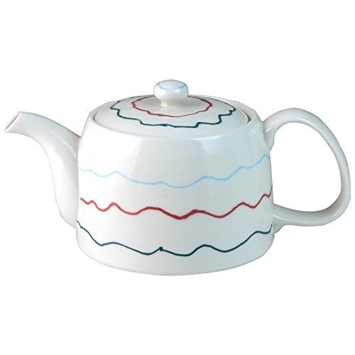 1802-907329 Tableware, Set of 3, Teapot, Arita Ware NCK Pot (Stainless Steel Tea Strainer)