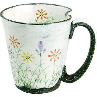 1802-238799 Tableware, Set of 3, Mug, Arita Ware Powdered Flowers Mug, Red