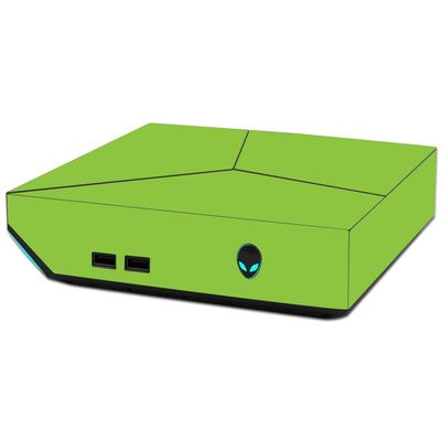 MightySkins Skin Compatible with Alienware Steam Machine - Solid Lime Green | Protective, Durable, and Unique Vinyl Decal wrap Cover | Easy to Apply, Remove, and Change Styles | Made in The USA