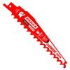 Diablo Demo Demon Reciprocating Saw Blade with Carbide Teeth - Fast Pruning and Clean Wood Cuts, 3 TPI, 6" Length - DS0603CP view 1
