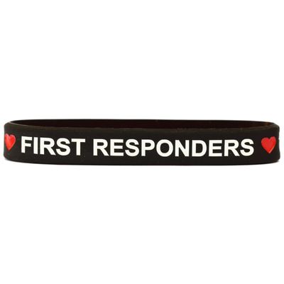SayitBands One (1) First Responders Wristband Bracelet