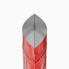 QQ Studio Pack of 100 Glossy Colored Mylar Foil Stand-Up Zip Seal Bags w/Clear Round Window (Glossy Red, 5.5 inches x 7.9 inches) view 3