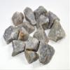 Natural Blue Chalcedony Quartz Rough Stone Gemstone Crystal Mineral Cabochon Rock Cabs for Cabbing/Carving - Madagascar - 30PCS view 1