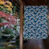 BAIHT HOME Cotton Linen Japanese Noren Doorway Curtain Tapestry Hokusai Ukiyoe Room Divider 33.5" Width x 47.2" Long (Sakura) view 1
