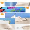 BAIHT HOME Cotton Linen Japanese Noren Doorway Curtain Tapestry Hokusai Ukiyoe Room Divider 33.5" Width x 35.5" Long (Fish) view 4
