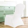 DreamHigh Lycra Fitted Stretchable Wedding Party Banquet Chair Covers-White-12PC view 4