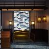 BAIHT HOME Cotton Linen Japanese Noren Doorway Curtain Tapestry Hokusai Ukiyoe Home Decor Room Divider 33.5" Width x 47.2" Long (Great Wave) view 2