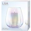 LSA PE31 Pearl Lantern/Vase H22 cm Mother of Pearl view 4