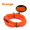 1-Pack 5m/16.4ft Orange Neon LED Light Glow EL Wire - 3.2 mm Thick - Powered by 6V Portable - 4AAA - Sound Active - Craft Neon Wire String Light for DIY Project Costume Accessories Cosplay view 2