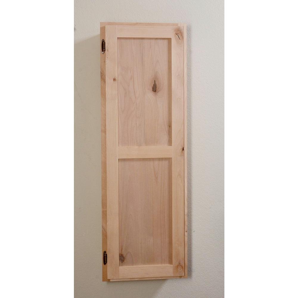 New HIDEAWAY IRONING BOARDS All Knotty Alder with Shaker Door