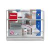 Metaltex in & Out Sliding Spice Rack Kitchen Storage Rack for Seasonings and Condiments - Polytherm Metallic, 28 x 22 x 6 Centimeters view 2