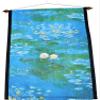 RaanPahMuang Printed Cotton Tapestry of Water Lilies Fine Art by Claude Monet view 1